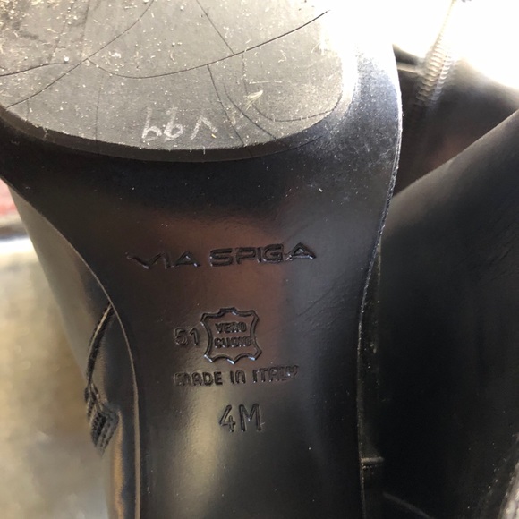 Via Spiga Keshi Leather Tall Boot - Picture 3 of 3